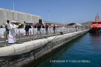 Rencontre avec les organisations d'accueil de migrants, 11 juin 2026 © Vatican Media  