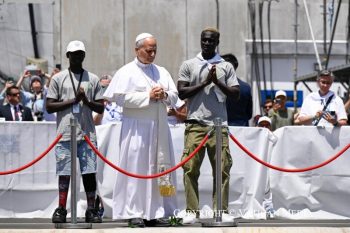 Rencontre avec les organisations d'accueil de migrants, 11 juin 2026 © Vatican Media  