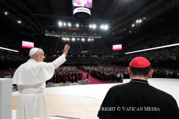 Discours du pape Léon XIV lors de la rencontre « Tisser des réseaux avec le monde de la culture, de l’art, de l’économie et du sport » le 7 juin 2026 © Vatican Media