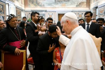 Discours du Pape Léon XIV au pèlerinage de l'Église archiépiscopale majeure syro-malankare en Europe, 15 juin 2026 © Vatican Media 