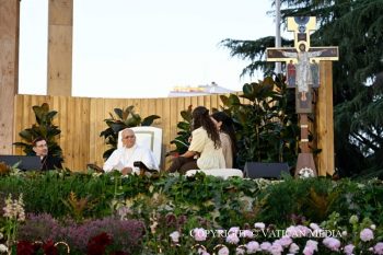 Veillée de prière avec les jeunes, 6 juin 2026 © Vatican Media