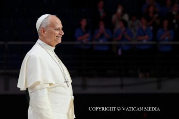 Discours du pape Léon XIV lors de la rencontre « Tisser des réseaux avec le monde de la culture, de l’art, de l’économie et du sport » le 7 juin 2026 © Vatican Media 