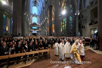 Messe en la basilique de la Sagrada Família (Barcelone), 10 juin 2026 © Vatican Media  