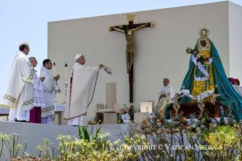 Messe au port de Santa Cruz de Tenerife, 12 juin 2026 © Vatican Media  