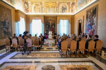 Discours du pape Léon XIV à la délégation de l'Université hébraïque de Jérusalem, 18 juin 2026 © Vatican Media