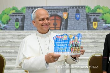 Rencontre avec les participants au Centre d'été du Vatican « Estate Ragazzi in Vaticano », 22 juin 2026 © Vatican Media