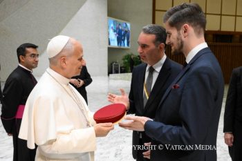 Discours du pape Léon XIV aux Associations étudiantes catholiques allemandes, 5 juin 2026 © Vatican Media