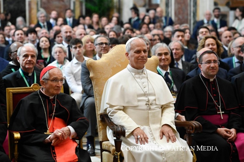 Discours du pape Léon XIV Aux membres de la Fondation Centesimus Annus Pro Pontifice, 30 mai 2026 © Vatican Media 