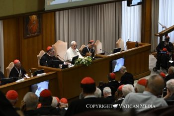 Discours de clôture du consistoire extraordinaire (26-27 juin 2026), 27 juin 2026, © Vatican Media