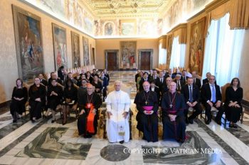 Discours du pape Léon XIV aux participants à la Rencontre internationale sur « Educación sobre salud mental », 30 mai 2026 © Vatican Media  