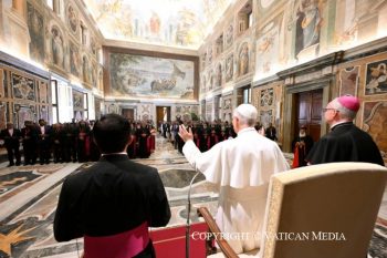 Discours du Pape Léon XIV au pèlerinage de l'Église archiépiscopale majeure syro-malankare en Europe, 15 juin 2026 © Vatican Media 