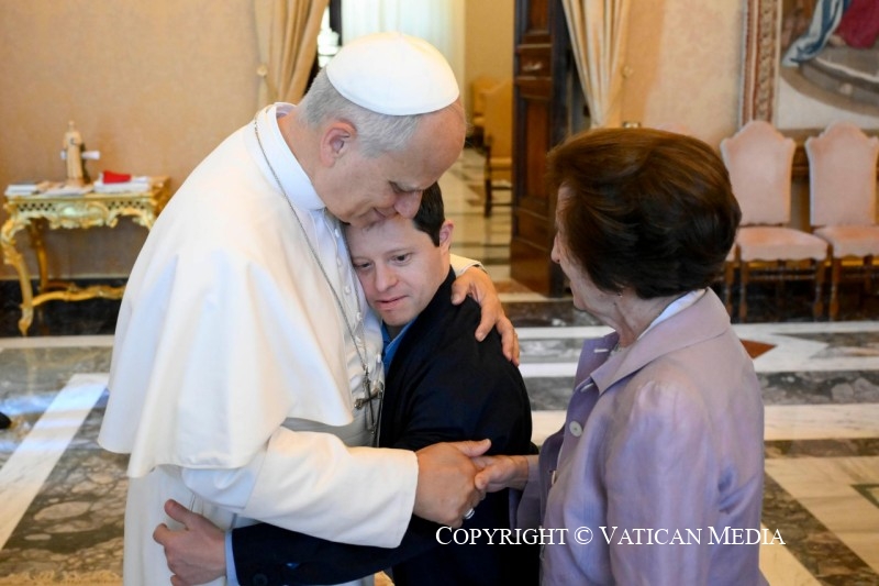 Discours du pape Léon XIV aux membres de la Fondation Jérôme Lejeune, 22 juin 2026 © Vatican Media