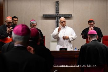 Discours du pape Léon XIV lors de la Rencontre avec les Évêques d'Espagne, 8 juin 2026 © Vatican Media 