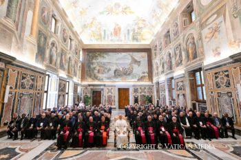 Discours du pape Léon XIV aux participants à l'Assemblée générale des Œuvres pontificales missionnaires, 1er juin 2026 © Vatican Media  