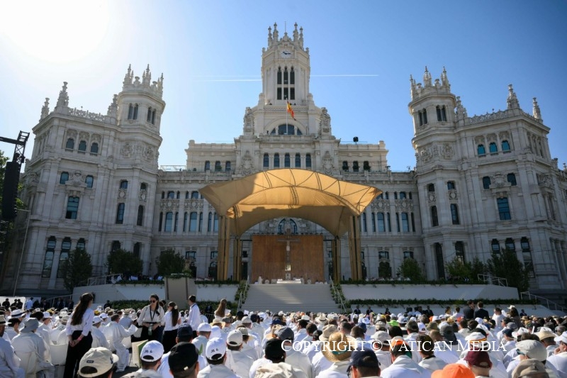 Messe à la Plaza de Cibeles, Madrid, 7 juin 2026 © Vatican Media