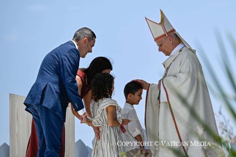 Messe au port de Santa Cruz de Tenerife, 12 juin 2026 © Vatican Media 