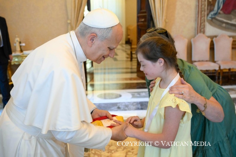 Discours du pape Léon XIV aux membres de la Fondation Jérôme Lejeune, 22 juin 2026 © Vatican Media