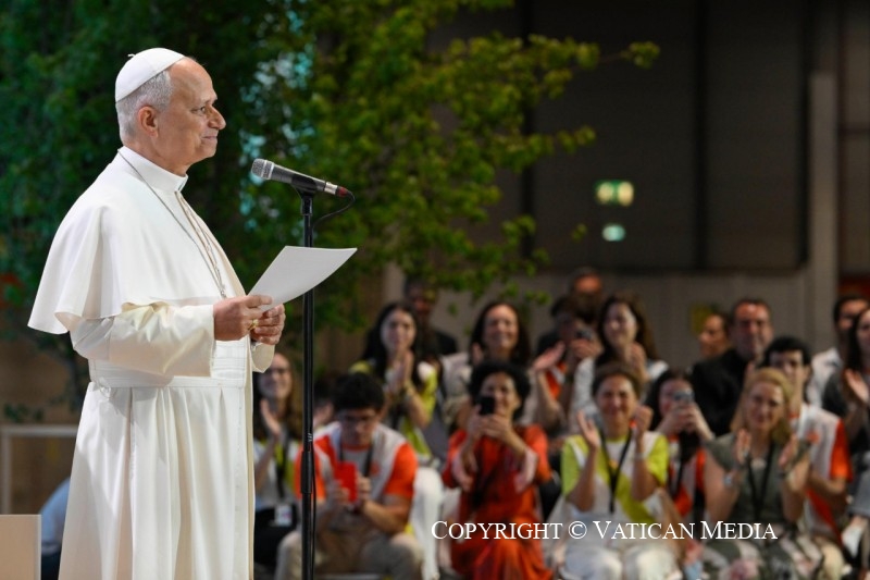 Rencontre avec les bénévoles, 9 juin 2026 © Vatican Media