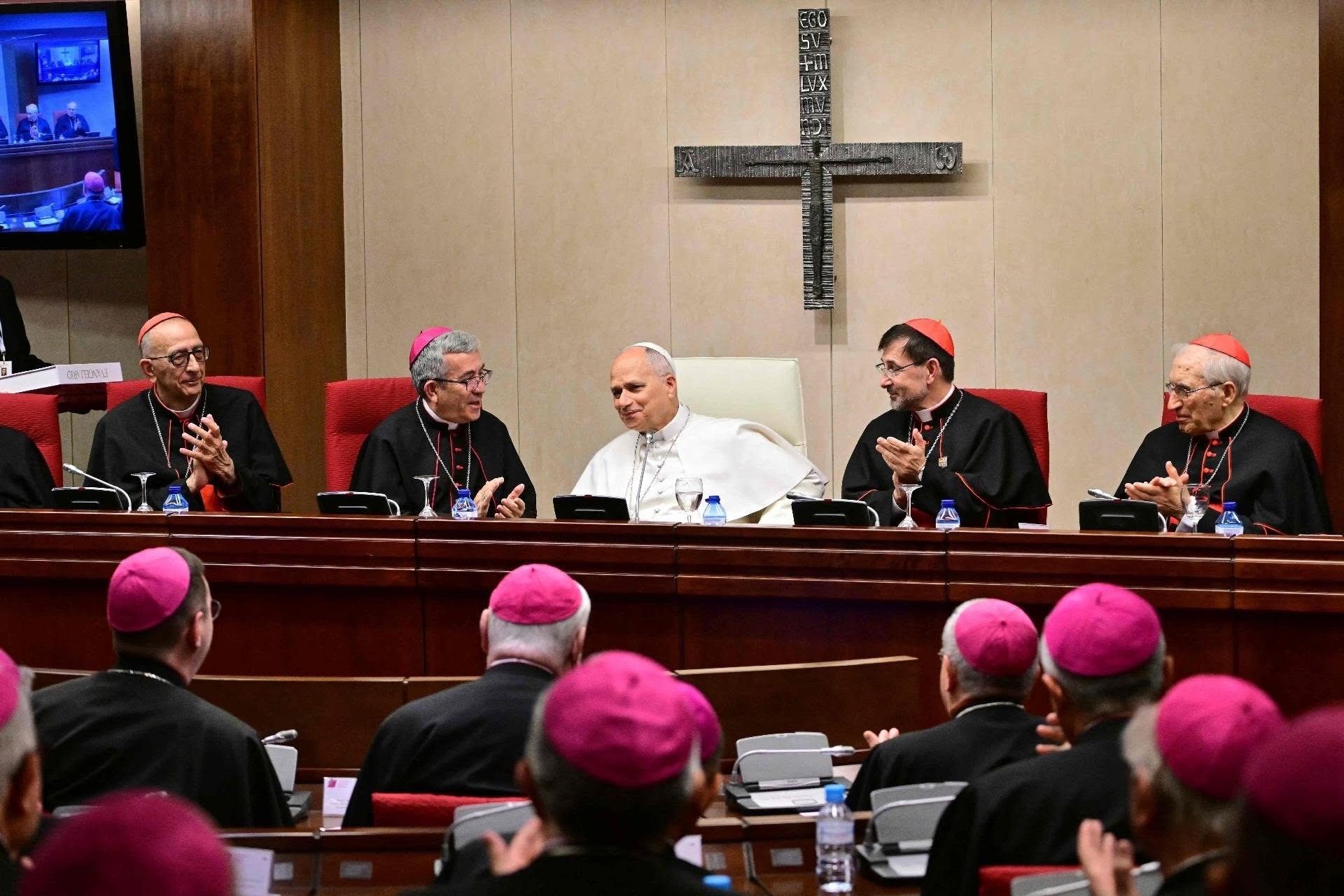 Aux évêques espagnols : "Nous avons un autre algorithme, celui de l'Évangile" © Vatican Media