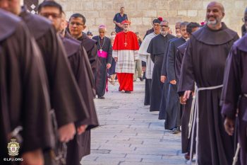 Dans les rues de Jérusalem en la fête du Corps et du Sang du Seigneur, 4 juin 2026 © facebook.com/Latin.patriarchate.of.jerusalem