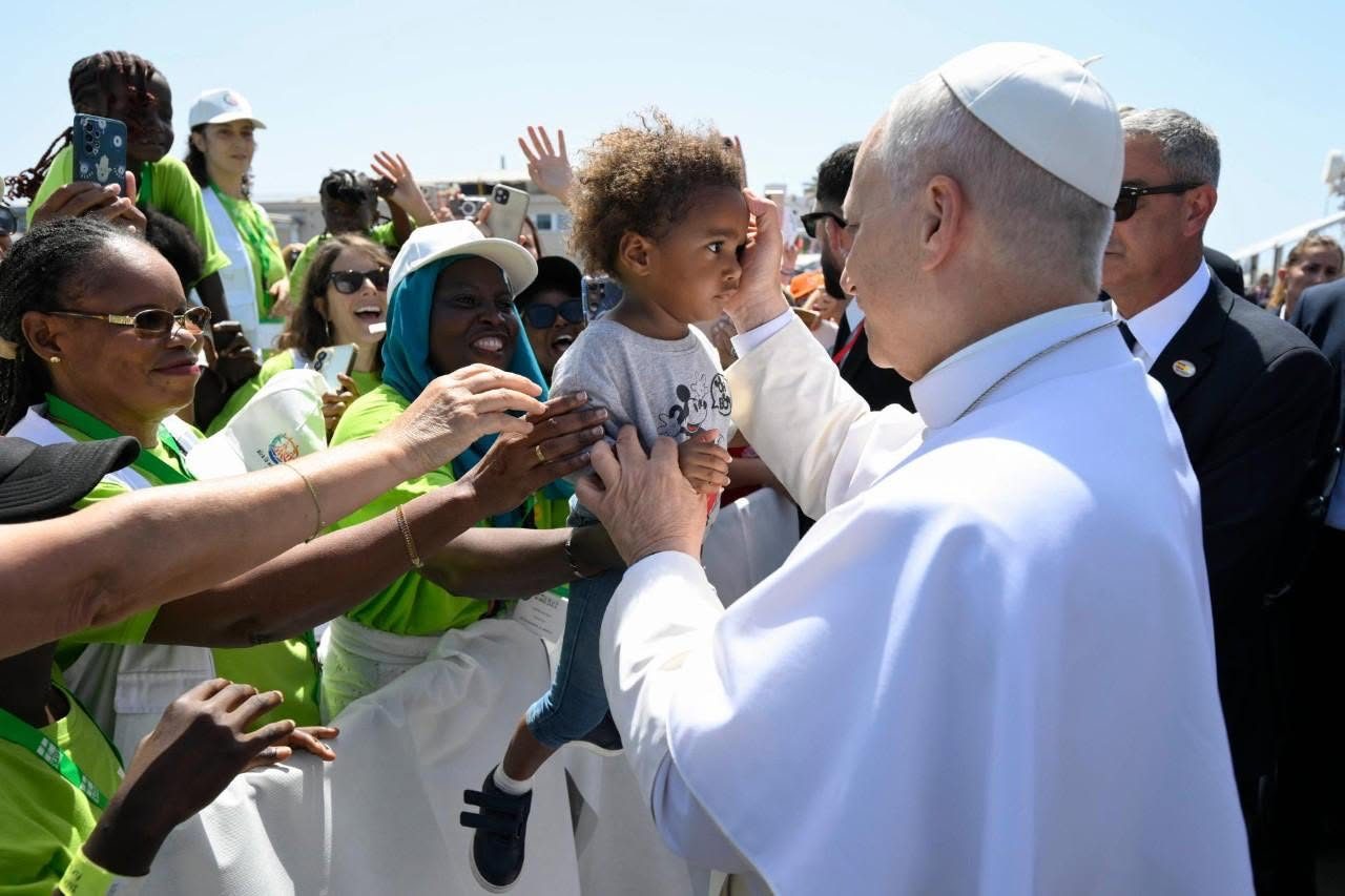 Le pape est arrivé aux îles Canaries ce jeudi matin 11 juin 2026 © Vatican Media