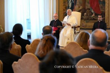 Discours du pape Léon XIV aux membres de l’Association des collèges et universités jésuites © Vatican Media