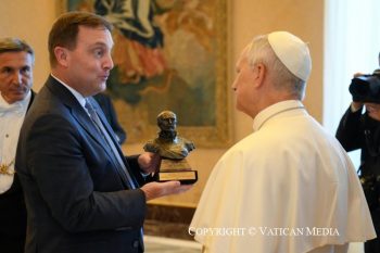 Discours du pape Léon XIV aux membres de l’Association des collèges et universités jésuites © Vatican Media