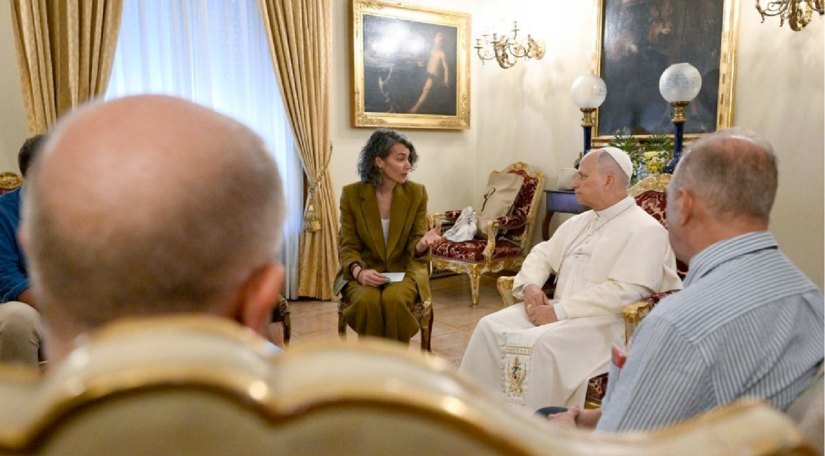 Le pape Léon XIV a rencontré plusieurs victimes d'abus commis par des membres du clergé et de l'Église en Espagne © Vatican Media