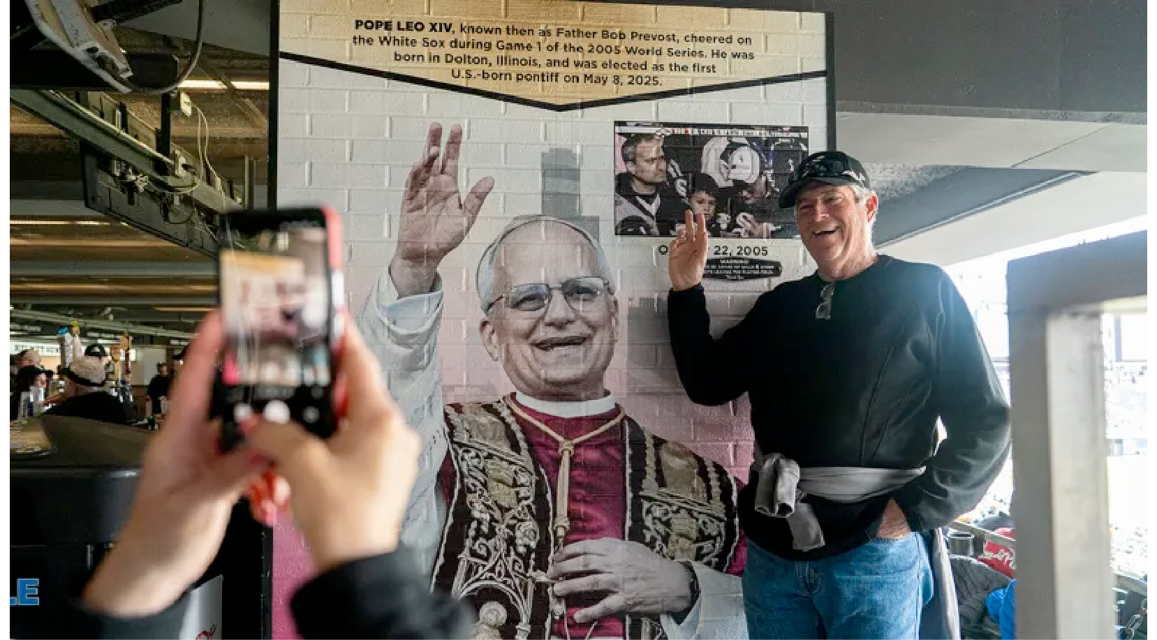Le pape Léon XIV continue de susciter une grande sympathie parmi les catholiques américains © Ben Hsu/Icon Sportswire via Getty Images