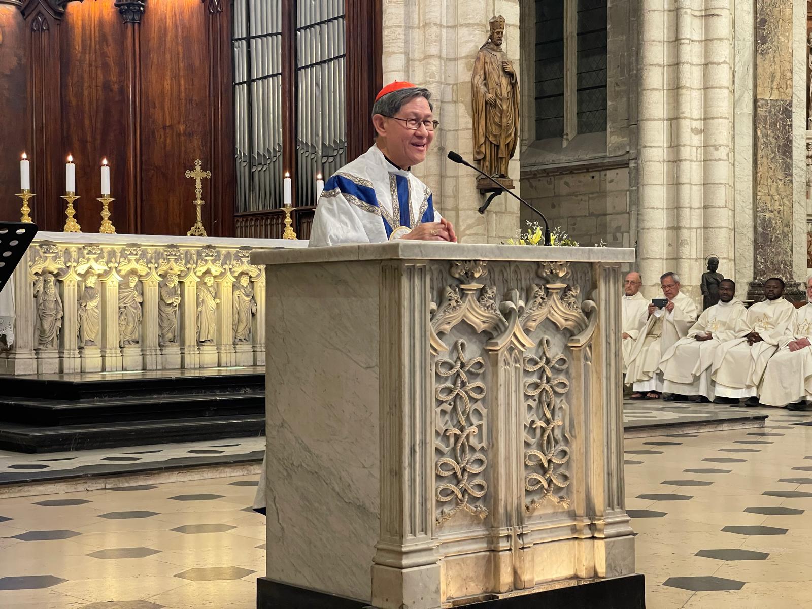 Cardinal Tagle © Agence Fides