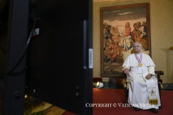 Discours du Saint-Père à l’occasion de l’acceptation de la Médaille de la Liberté du Centre national de la Constitution