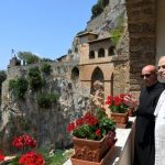 Le pape au monastère de Saint-Benoît à Subiaco © Vatican Media
