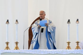 Visite pastorale du Pape Léon XIV à Lampedusa, 4 juillet 2026 © Vatican Media