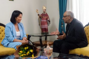 La réunion s'est tenue au siège de la CEP et était présidée par Mgr Carlos García Camader © Conférence épiscopale péruvienne