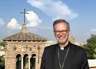 Mgr Pierre Goudreault © Anne van Merris
