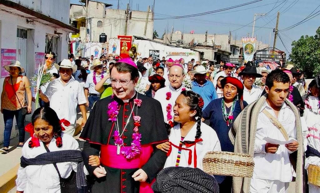 Au Mexique lors d'une visite pastorale auprès du peuple Tarahumara © Cardinal Christophe Pierre 