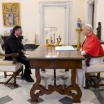 Le Saint-Père s'entretient avec le chef de l'État colombien, 2 juillet 2026 © Vatican Media