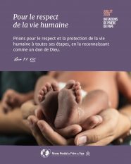 Intention de prière du pape juillet 2026