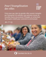 Intention de prière aout 2026