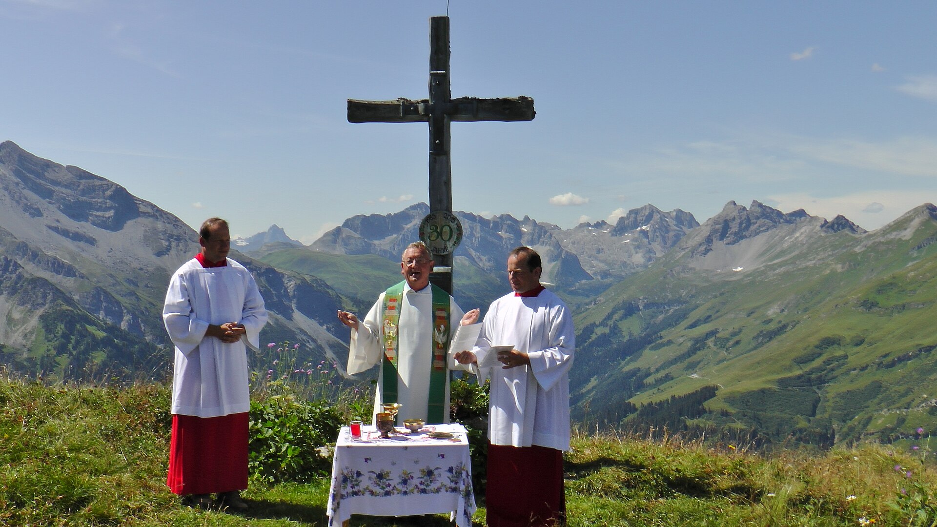Messe en plein air, Autriche 2015 © Wikimedia
