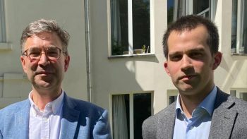 Timothy Devos et Leopold-Vanbellingen© CathoBel