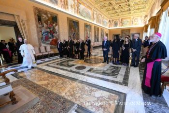 Audience à la délégation de la Société de Saint-Vincent-de-Paul des États-Unis d'Amérique 28 août 2026 © Vatican Media