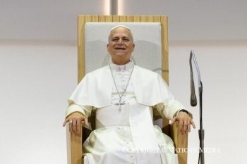 Discours du Saint-Père aux participants au 47e Meeting pour l'amitié entre les peuples à Rimini, 22 août 2026 © Vatican Media