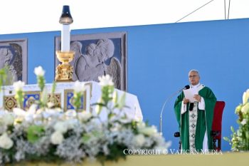 Messe lors de la visite pastorale du Saint-Père à Rimini 22 août 2026 © Vatican Media 