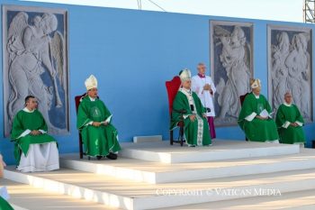 Messe lors de la visite pastorale du Saint-Père à Rimini 22 août 2026 © Vatican Media