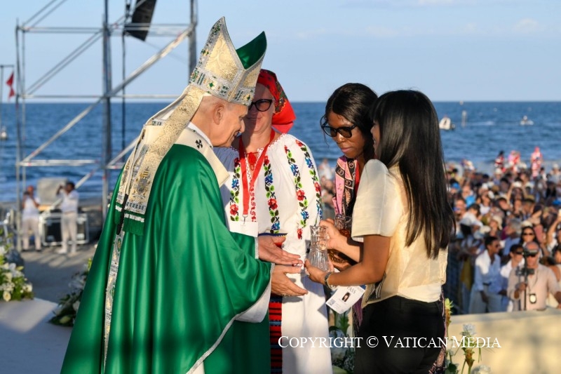 Homélie du Saint-Père lors de la visite pastorale du Saint-Père à Rimini 22 août 2026 © Vatican Media