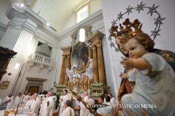 Messe à l’occasion de la solennité de l’Assomption de la bienheureuse Vierge Marie, 15 août 2026 © Vatican Media