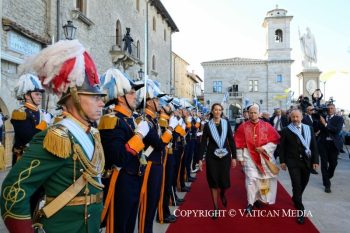 Visite pastorale en République de Saint-Marin : 