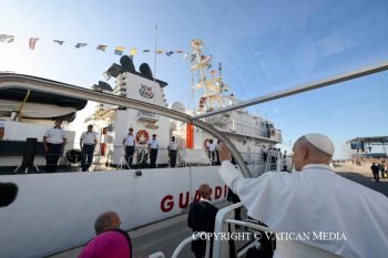 Messe lors de la visite pastorale du Saint-Père à Rimini 22 août 2026 © Vatican Media