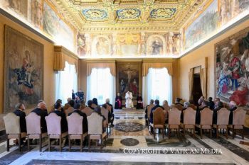 Audience à la délégation de la Société de Saint-Vincent-de-Paul des États-Unis d'Amérique 28 août 2026 © Vatican Media